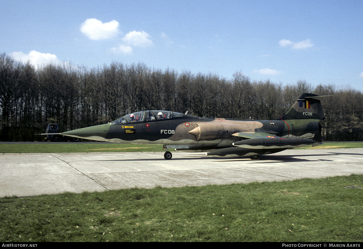 Aircraft Photo of FC06 | Lockheed TF-104G Starfighter | Belgium - Air Force | AirHistory.net #209774