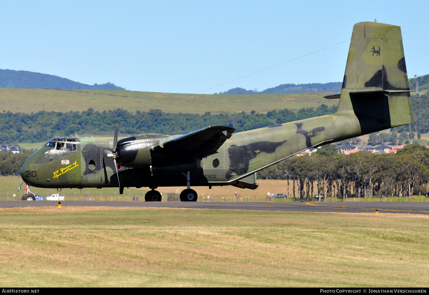 Aircraft Photo of VH-VBA / A4-210 | De Havilland Canada DHC-4 Caribou | Australia - Air Force | AirHistory.net #209782