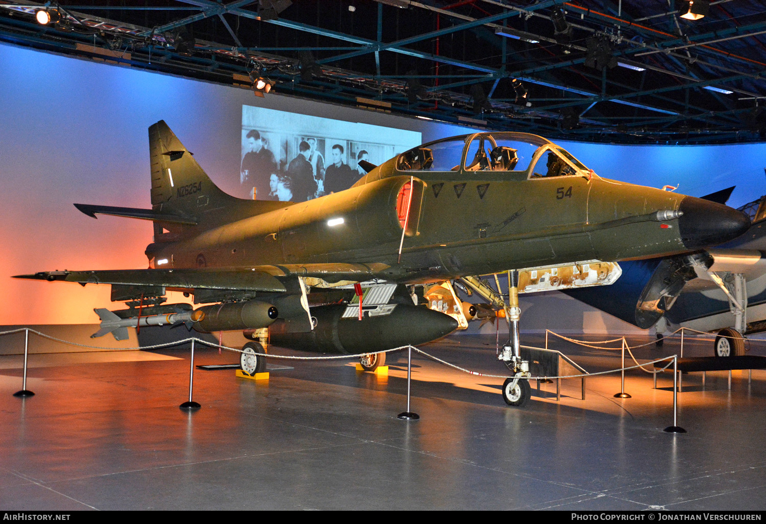 Aircraft Photo of NZ6254 | Douglas TA-4K Skyhawk | New Zealand - Air Force | AirHistory.net #209820