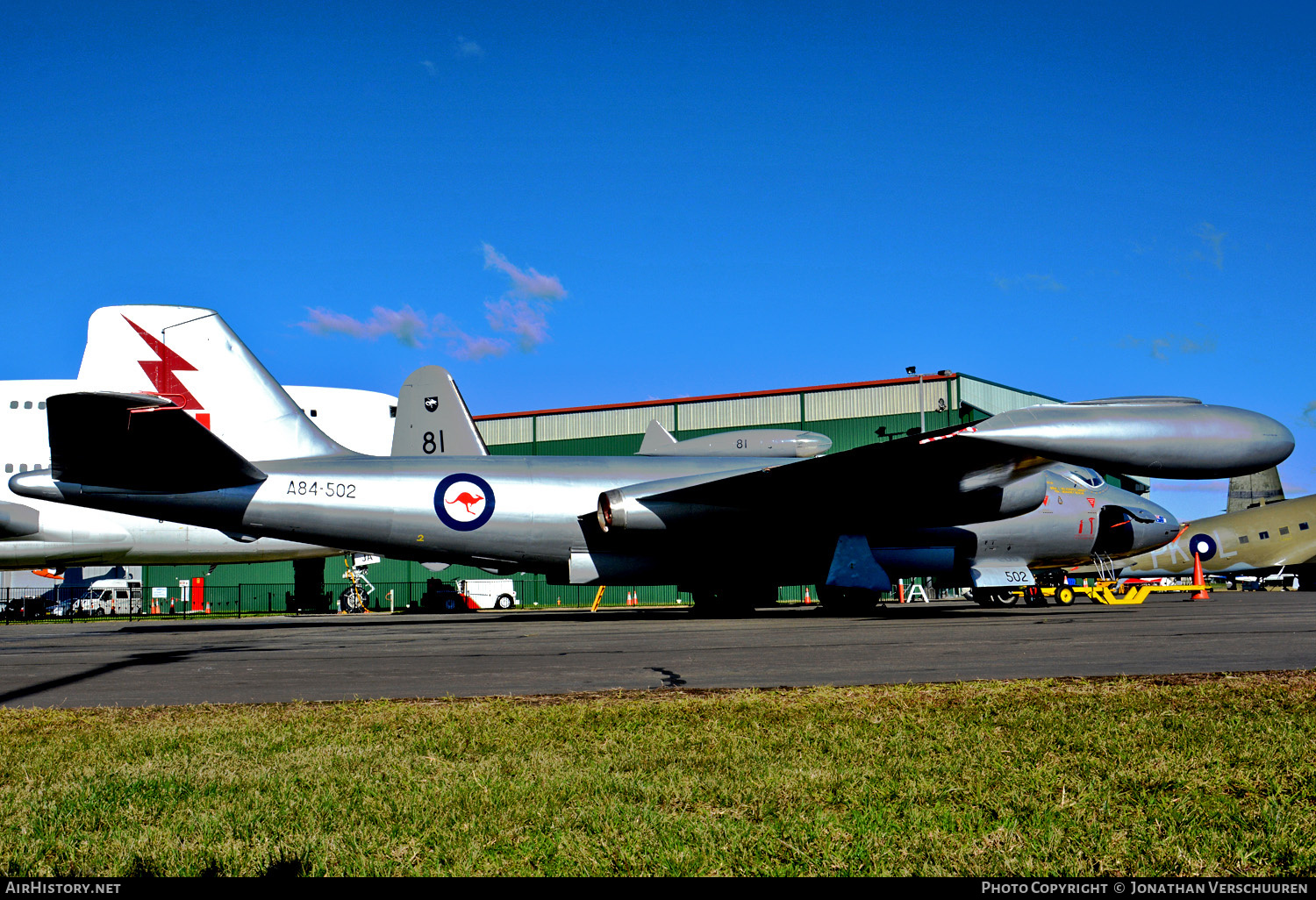Aircraft Photo of A84-502 | English Electric Canberra T4 | Australia - Air Force | AirHistory.net #209828