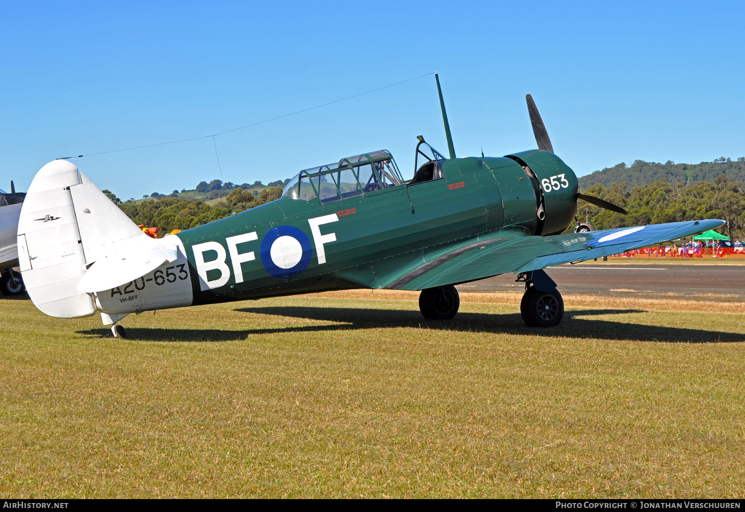 Aircraft Photo of VH-BFF / A20-653 | Commonwealth CA-16 Wirraway Mk3 | Australia - Air Force | AirHistory.net #209829
