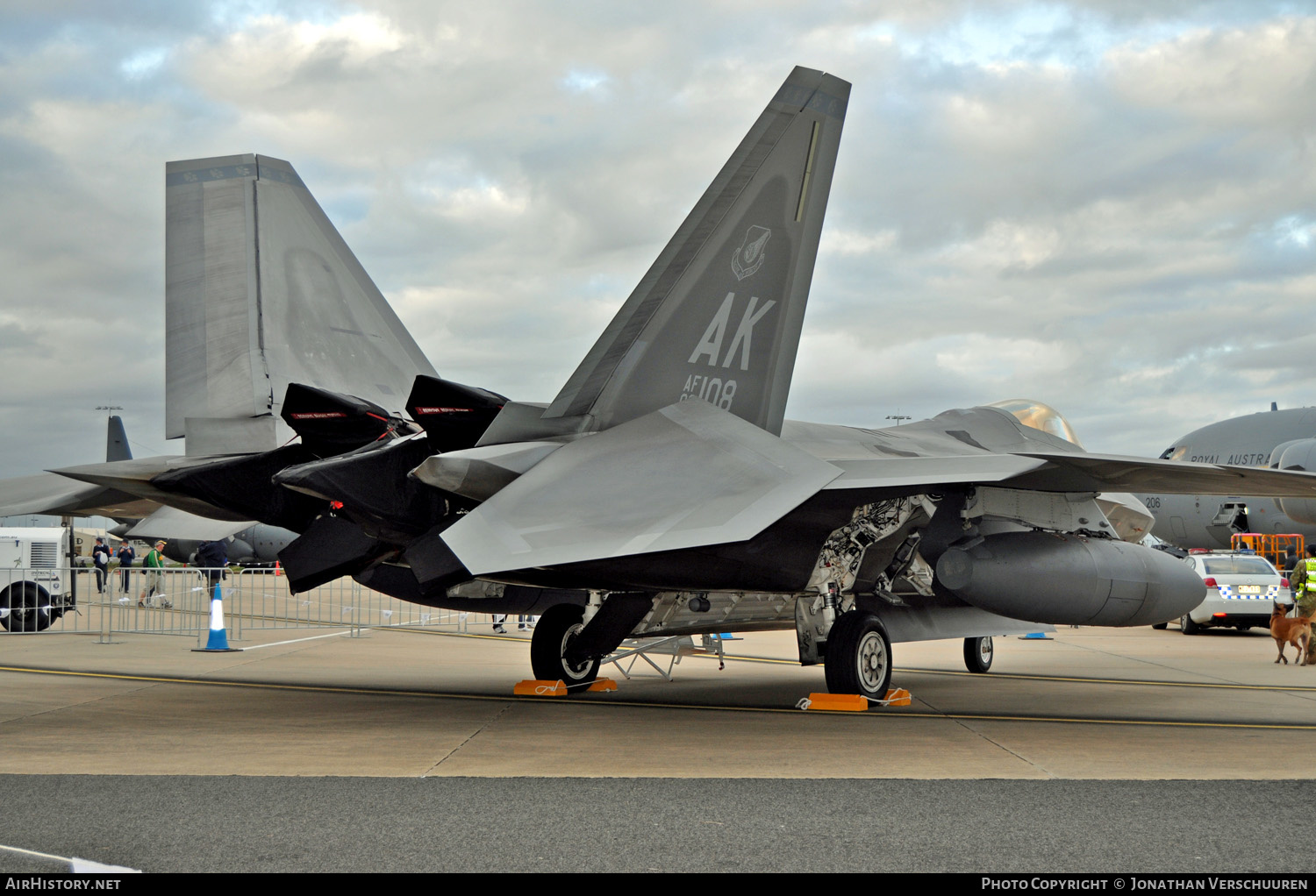 Aircraft Photo of 06-4108 / AF06-108 | Lockheed Martin F-22A Raptor | USA - Air Force | AirHistory.net #209851