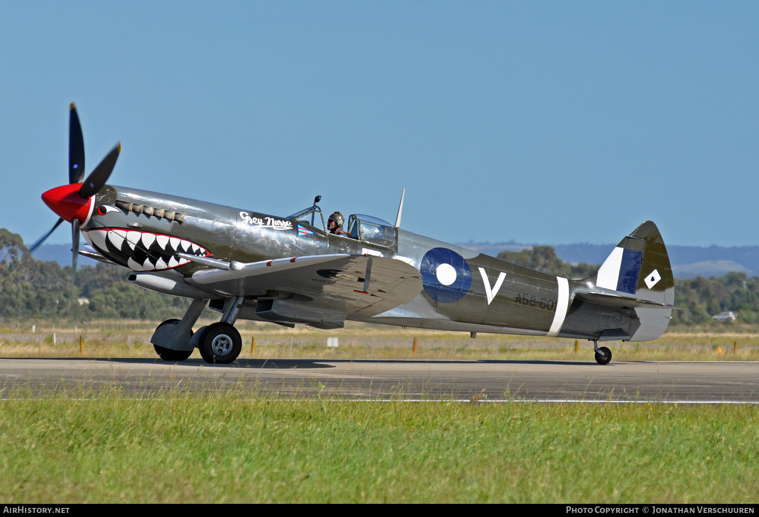 Aircraft Photo of VH-HET / A58-602 | Supermarine 359 Spitfire HF8C | Australia - Air Force | AirHistory.net #209873