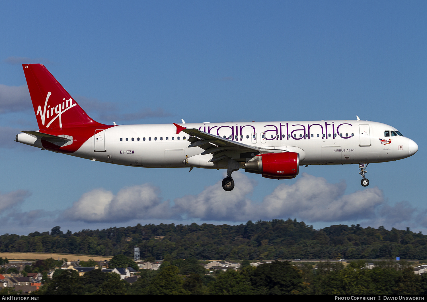 Aircraft Photo of EI-EZW | Airbus A320-214 | Virgin Atlantic Airways | AirHistory.net #209880