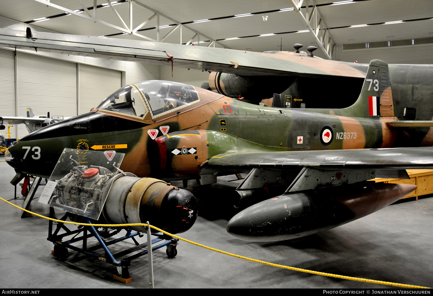 Aircraft Photo of NZ6373 | BAC 167 Strikemaster Mk.88 | New Zealand - Air Force | AirHistory.net #209888