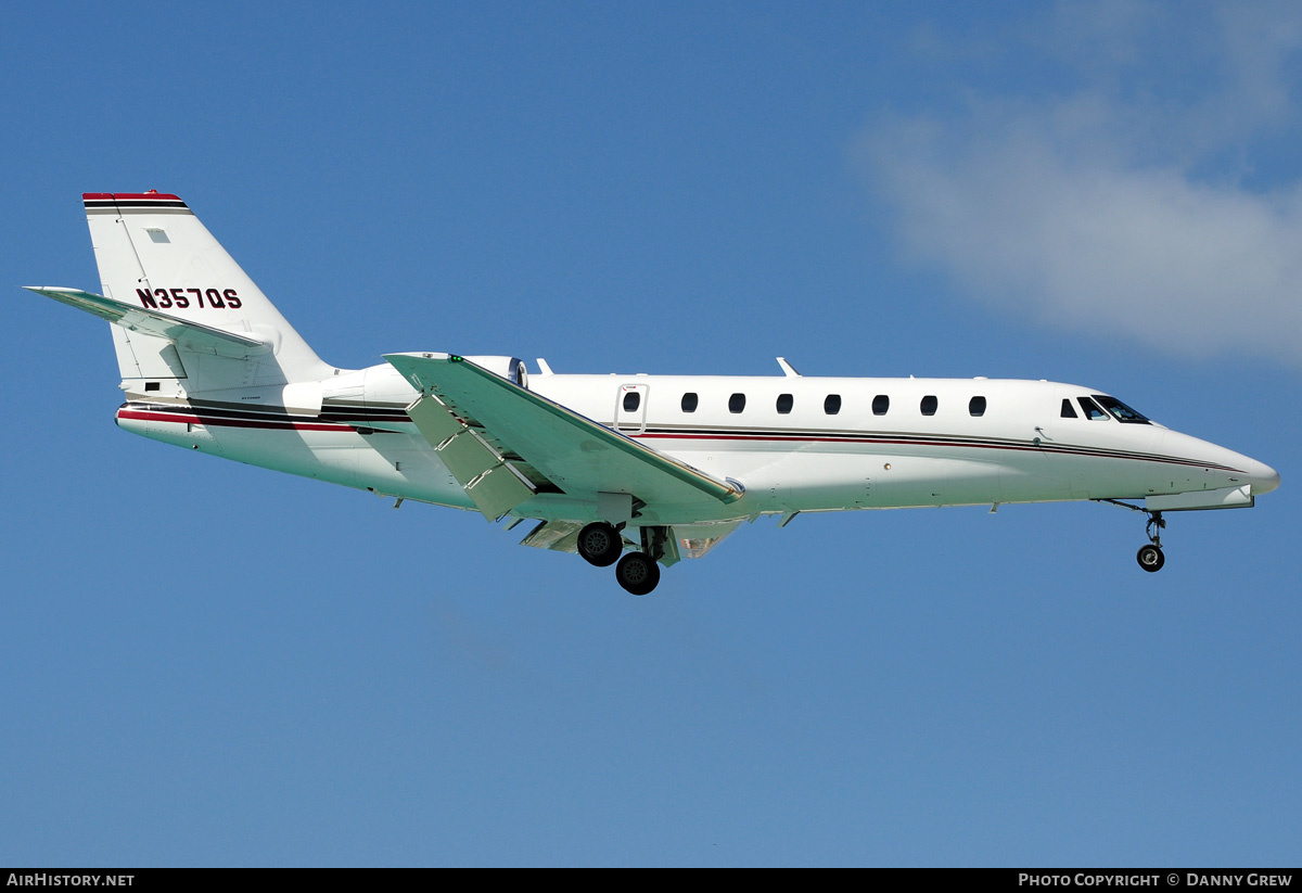 Aircraft Photo of N357QS | Cessna 680 Citation Sovereign | AirHistory.net #209890