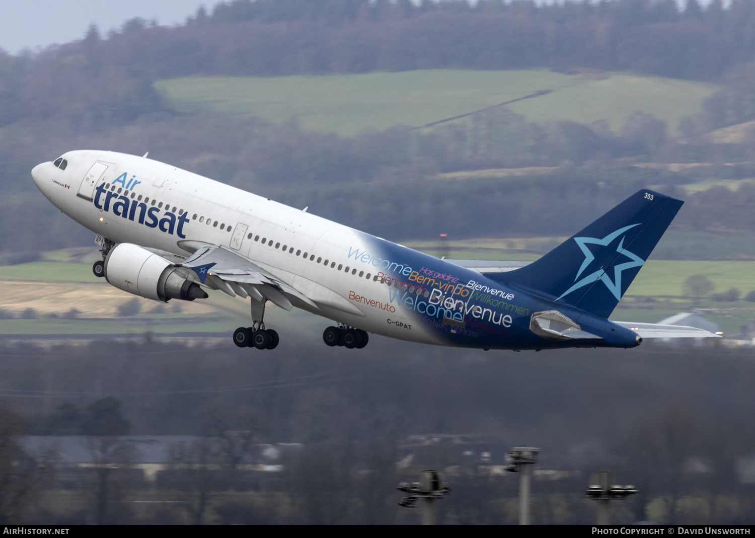 Aircraft Photo of C-GPAT | Airbus A310-308/ET | Air Transat | AirHistory.net #209900