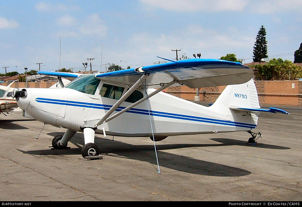 Aircraft Photo of N97913 | Stinson 108-1 Voyager | AirHistory.net #209932