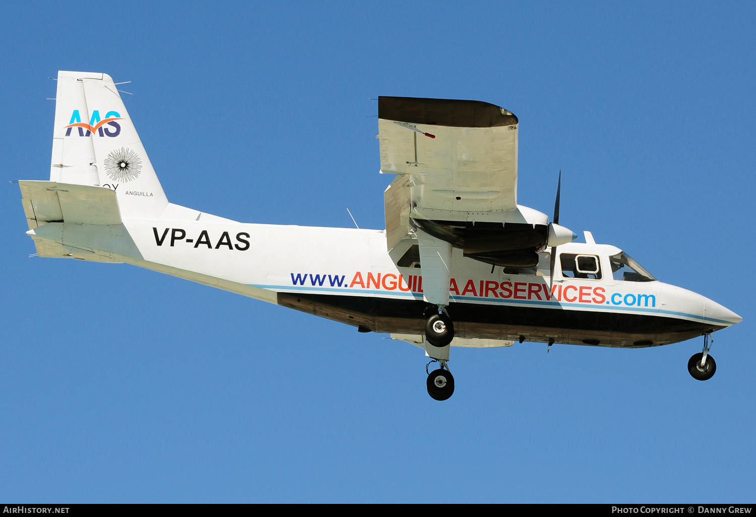Aircraft Photo of VP-AAS | Britten-Norman BN-2A-26 Islander | Anguilla Air Services | AirHistory.net #209941