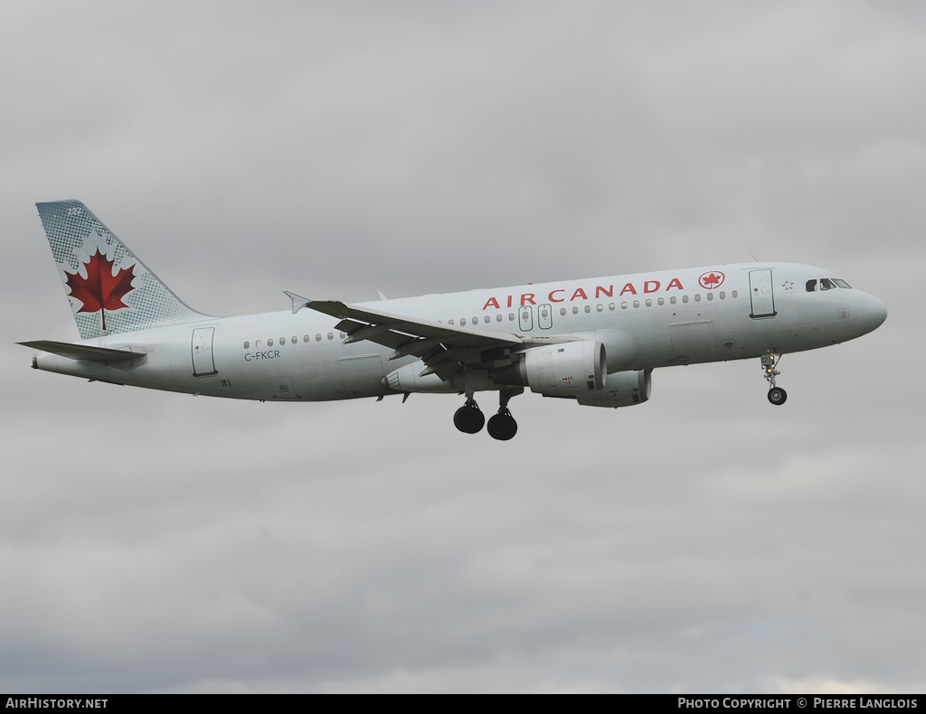 Aircraft Photo of C-FKCR | Airbus A320-211 | Air Canada | AirHistory.net #209952