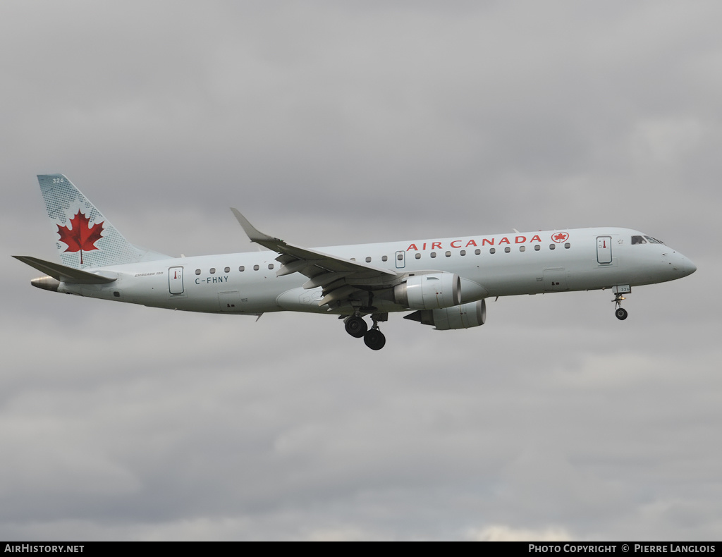 Aircraft Photo of C-FHNY | Embraer 190AR (ERJ-190-100IGW) | Air Canada | AirHistory.net #209954