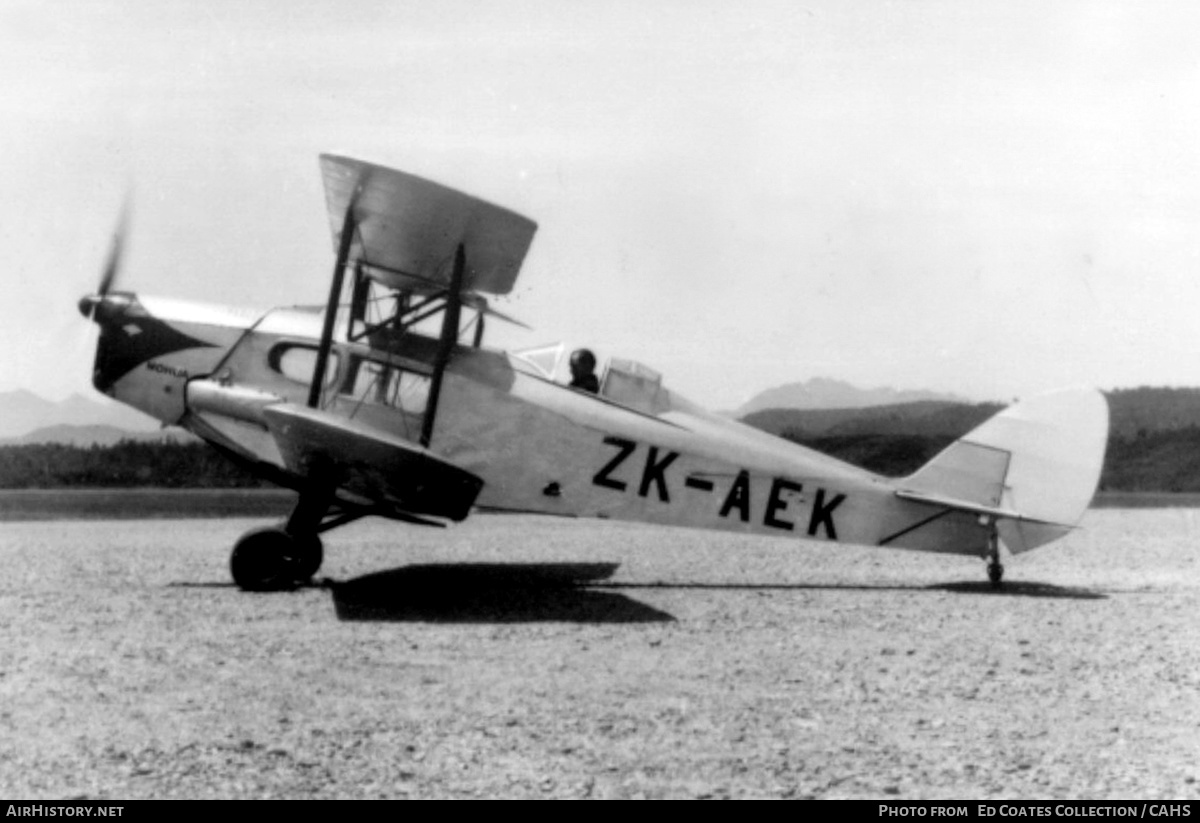 Aircraft Photo of ZK-AEK | De Havilland D.H. 83 Fox Moth | AirHistory.net #209955