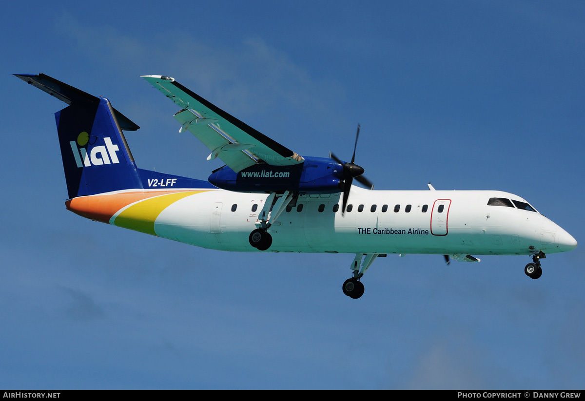 Aircraft Photo of V2-LFF | De Havilland Canada DHC-8-311 Dash 8 | LIAT - Leeward Islands Air Transport | AirHistory.net #209959