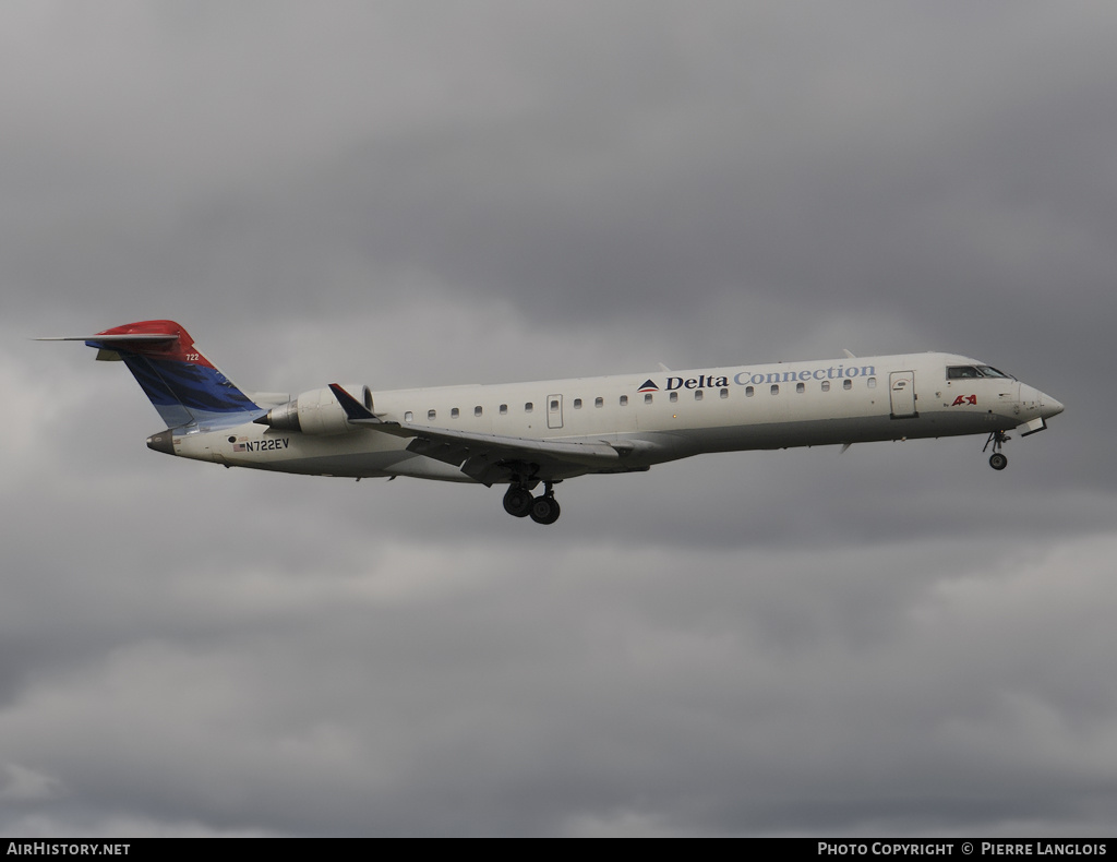 Aircraft Photo of N722EV | Bombardier CRJ-701ER (CL-600-2C10) | Delta Connection | AirHistory.net #209964