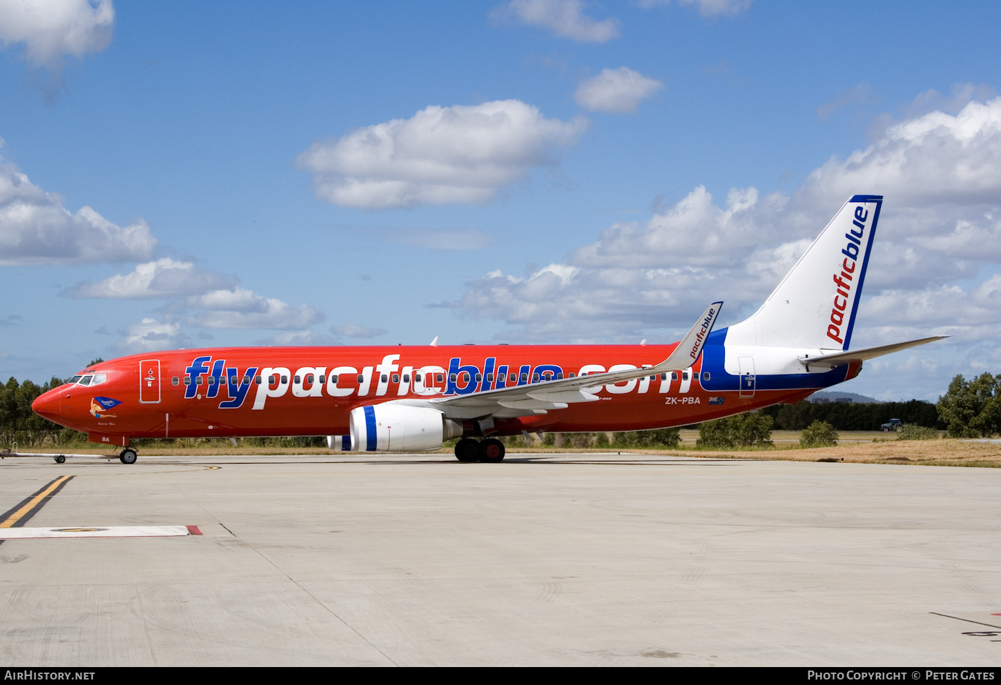 Aircraft Photo of ZK-PBA | Boeing 737-8FE | Pacific Blue Airlines | AirHistory.net #209965