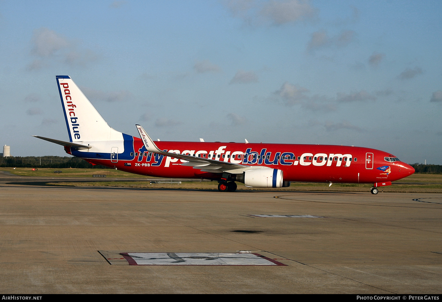 Aircraft Photo of ZK-PBB | Boeing 737-8FE | Pacific Blue Airlines | AirHistory.net #209977