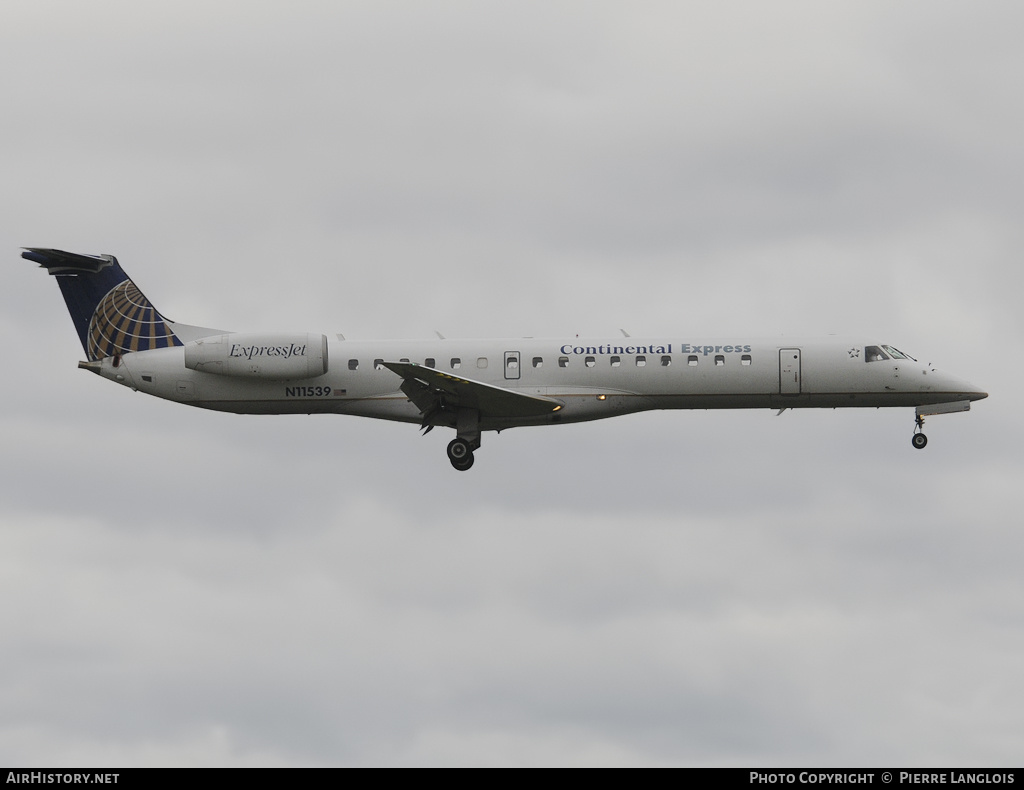 Aircraft Photo of N11539 | Embraer ERJ-145LR (EMB-145LR) | Continental Express | AirHistory.net #209981