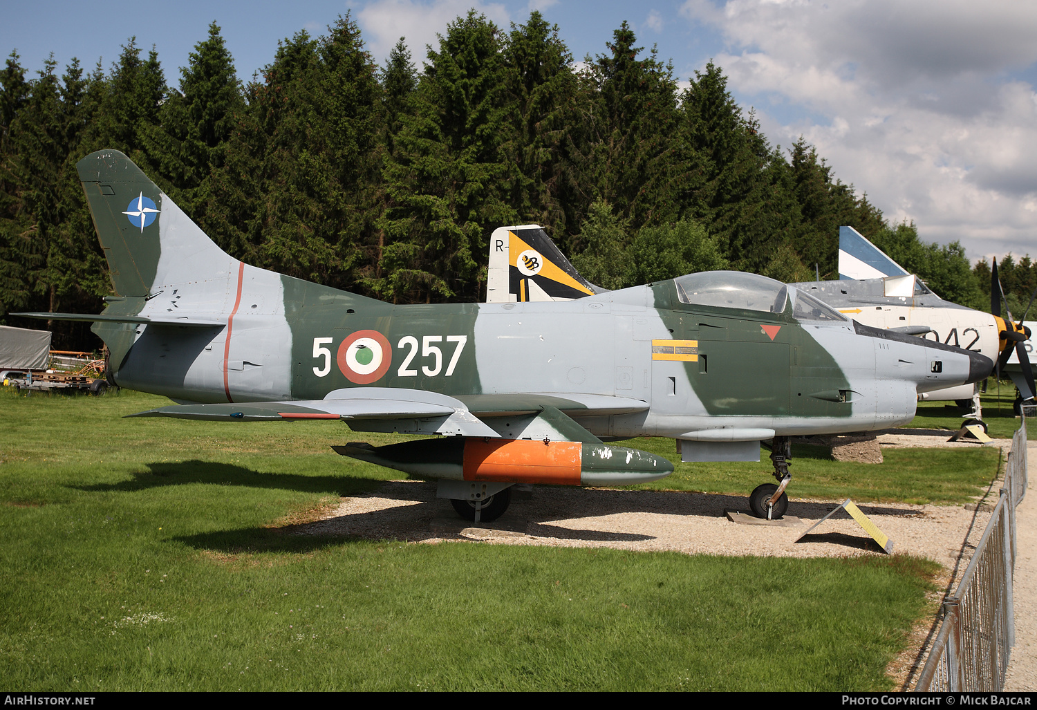 Aircraft Photo of MM5257 | Fiat G-91R/3 | Italy - Air Force | AirHistory.net #209982