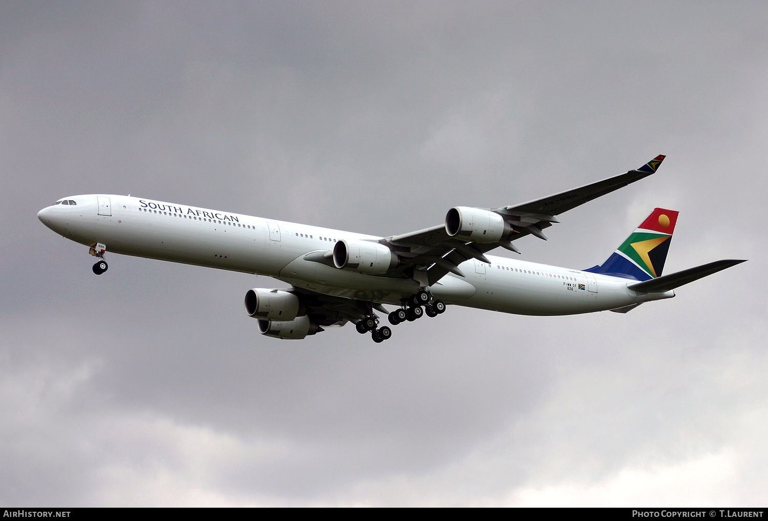 Aircraft Photo of F-WWCF | Airbus A340-642 | South African Airways | AirHistory.net #210001