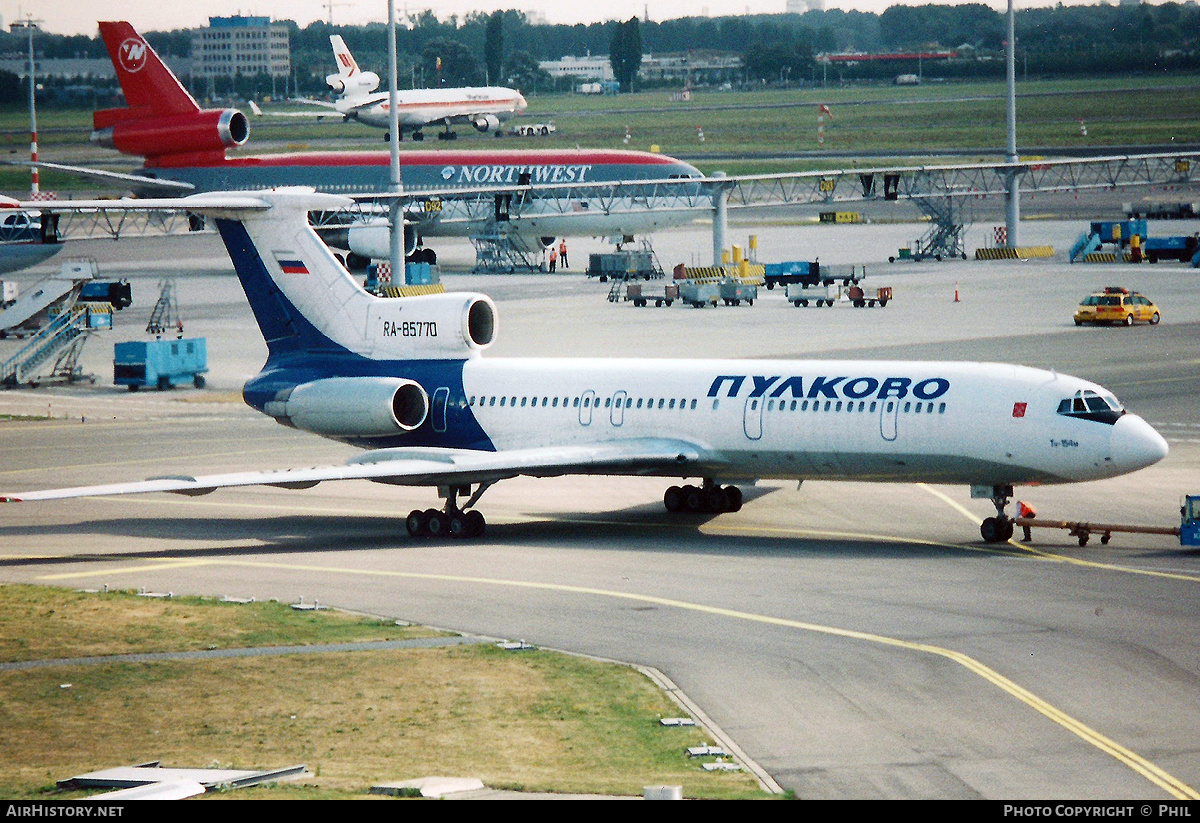 Aircraft Photo of RA-85770 | Tupolev Tu-154M | Pulkovo Airlines | AirHistory.net #210039
