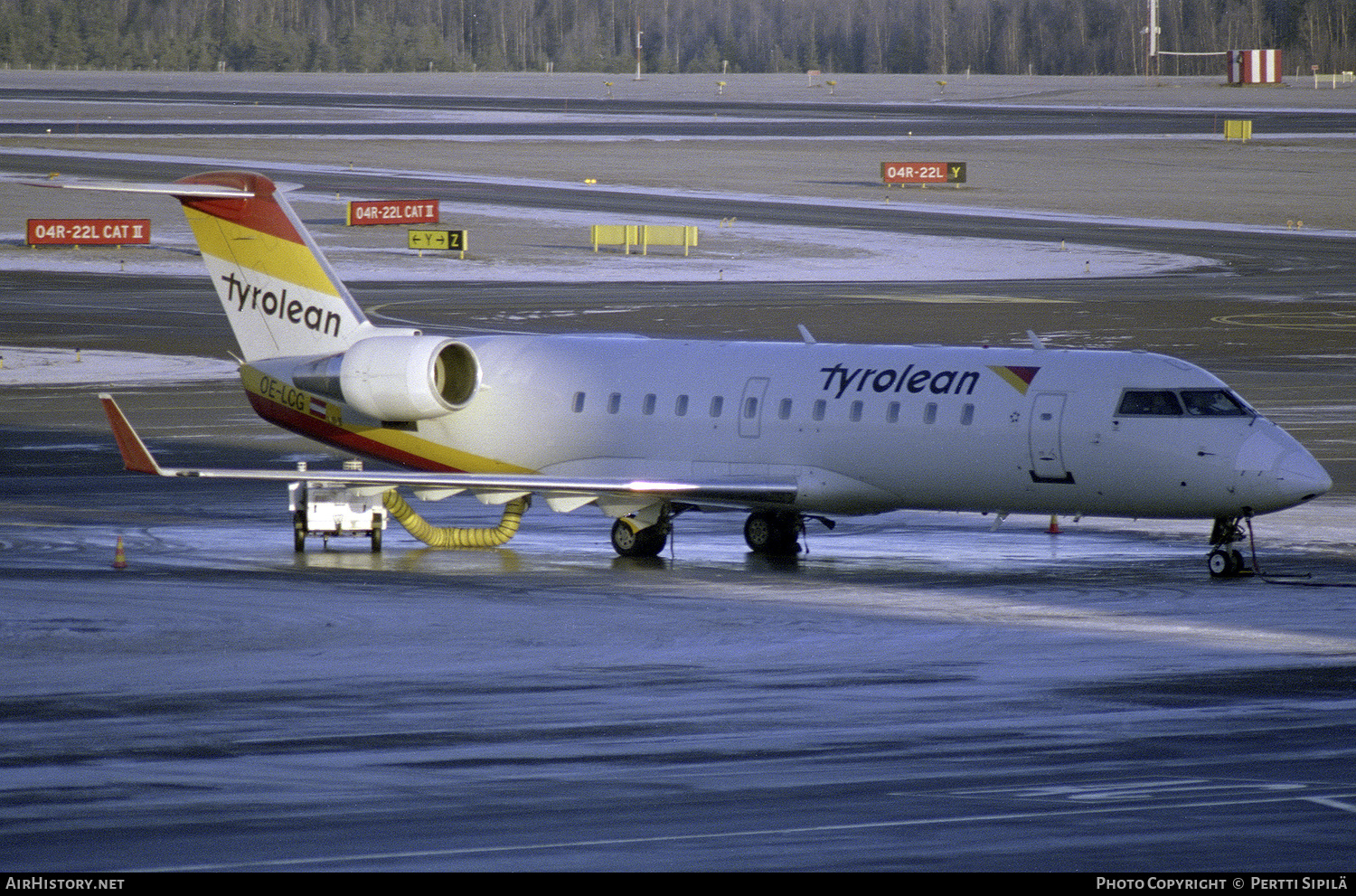 Aircraft Photo of OE-LCG | Canadair CRJ-200LR (CL-600-2B19) | Tyrolean Airways | AirHistory.net #210044