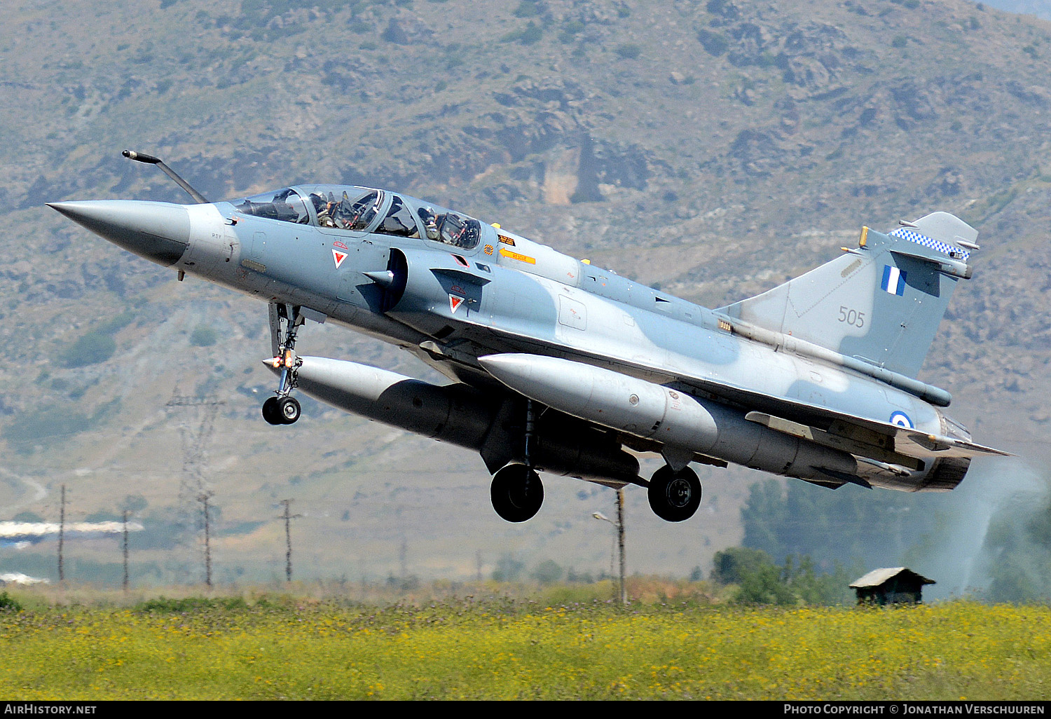Aircraft Photo of 505 | Dassault Mirage 2000-5BG | Greece - Air Force | AirHistory.net #210052