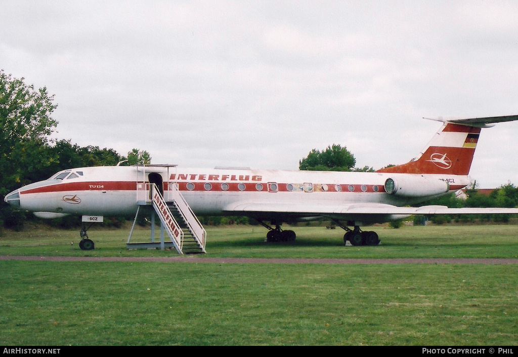 Aircraft Photo of DDR-SCZ | Tupolev Tu-134A | Interflug | AirHistory.net #210060