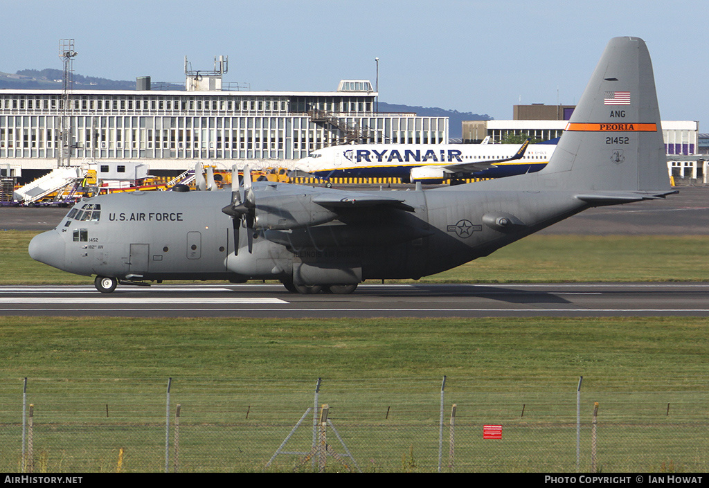 Aircraft Photo of 92-1452 / 21452 | Lockheed C-130H Hercules | USA - Air Force | AirHistory.net #210063