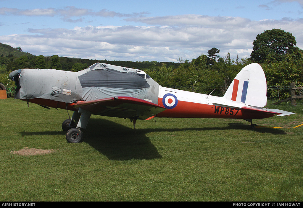 Aircraft Photo of G-BDRJ / WP857 | De Havilland DHC-1 Chipmunk 22 | UK - Air Force | AirHistory.net #210080