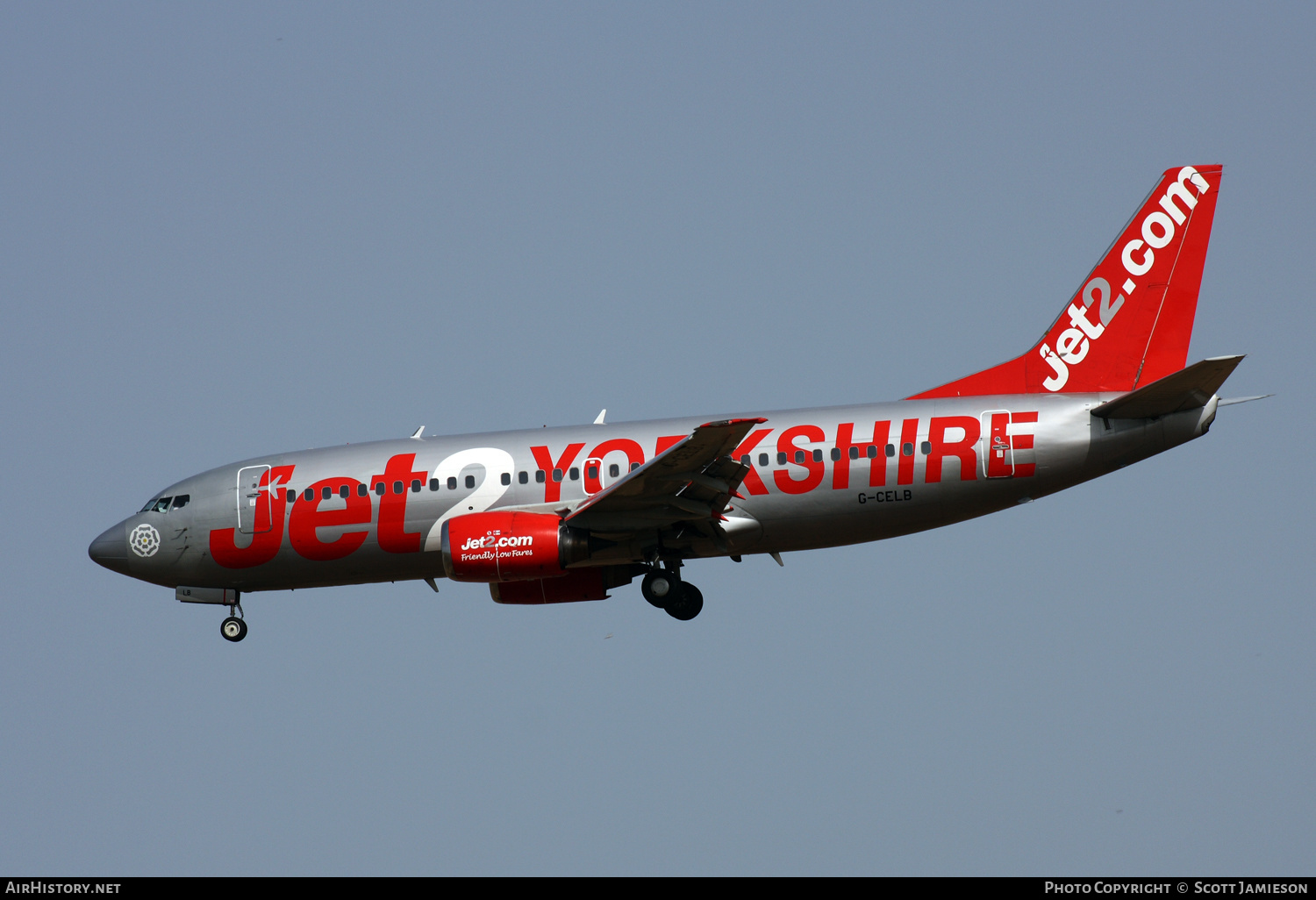 Aircraft Photo of G-CELB | Boeing 737-377 | Jet2 | AirHistory.net #210084