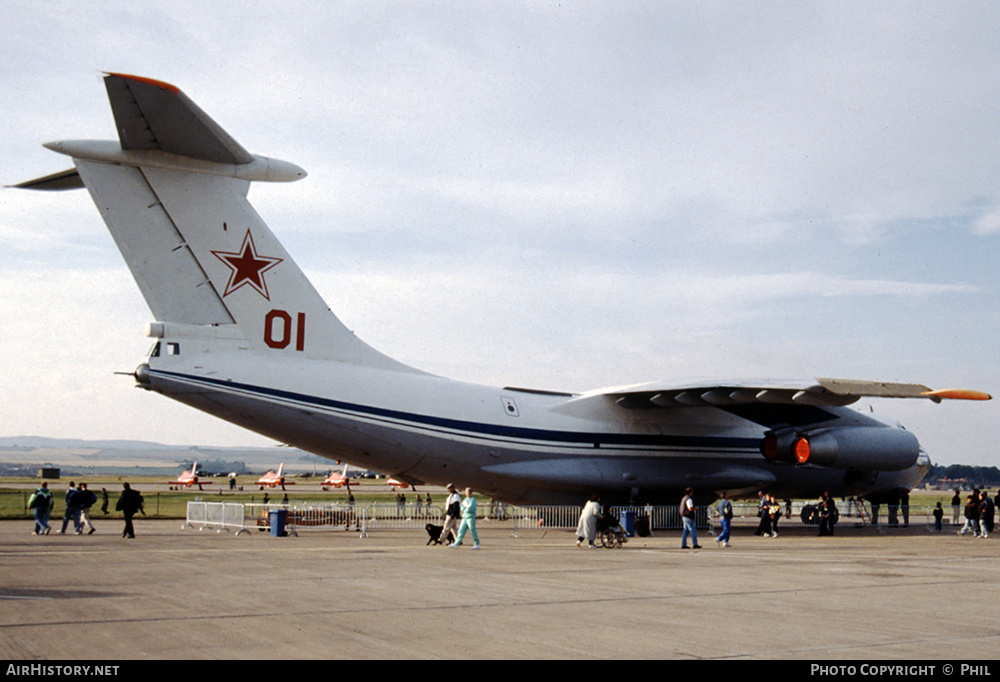 Aircraft Photo of 01 red | Ilyushin Il-76MD | Russia - Air Force | AirHistory.net #210088