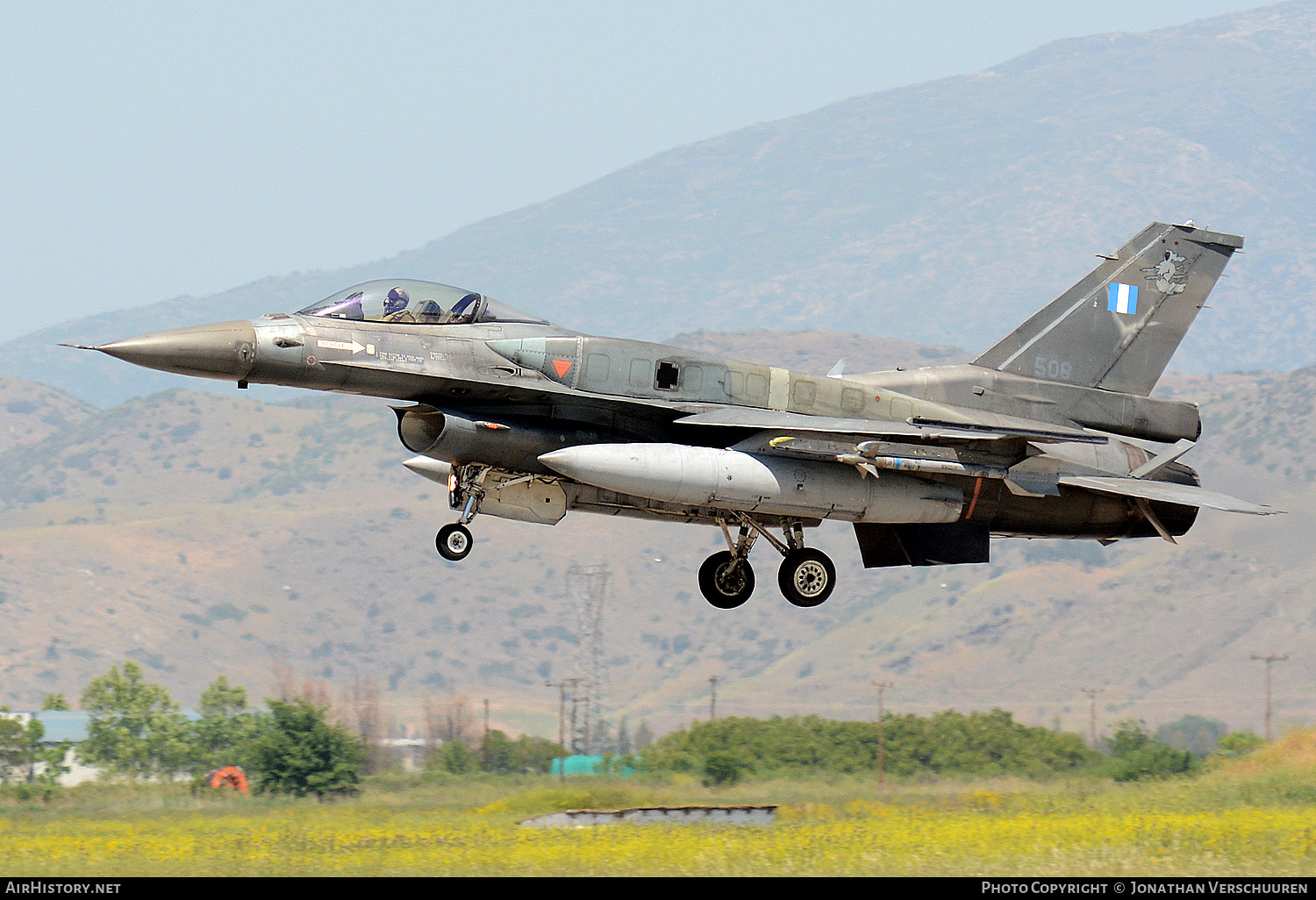 Aircraft Photo of 508 | General Dynamics F-16C Fighting Falcon | Greece - Air Force | AirHistory.net #210090