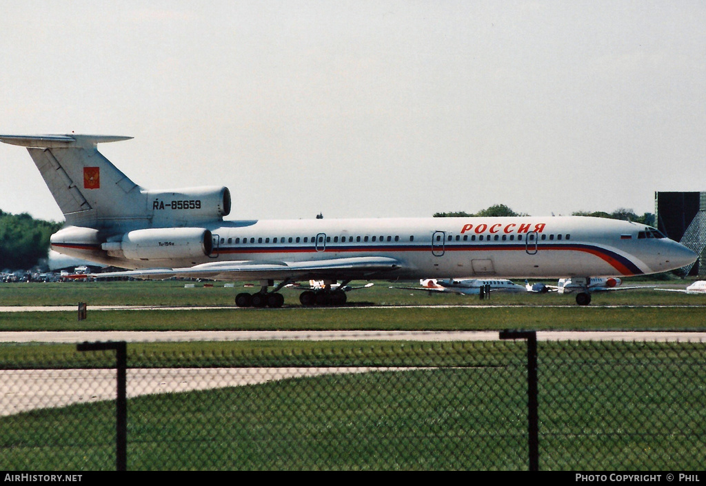 Aircraft Photo of RA-85659 | Tupolev Tu-154M | Rossiya - Special Flight Detachment | AirHistory.net #210096