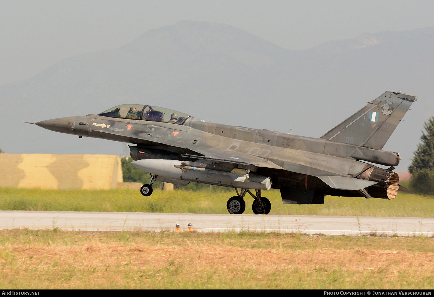 Aircraft Photo of 600 | General Dynamics F-16D Fighting Falcon | Greece - Air Force | AirHistory.net #210098