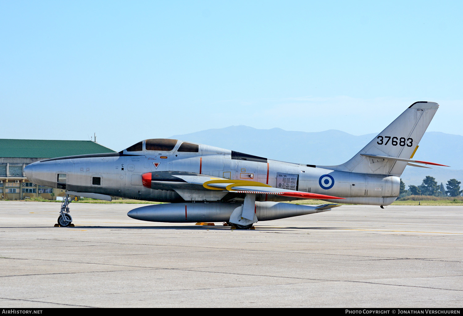 Aircraft Photo of 37683 | Republic RF-84F Thunderflash | Greece - Air Force | AirHistory.net #210102