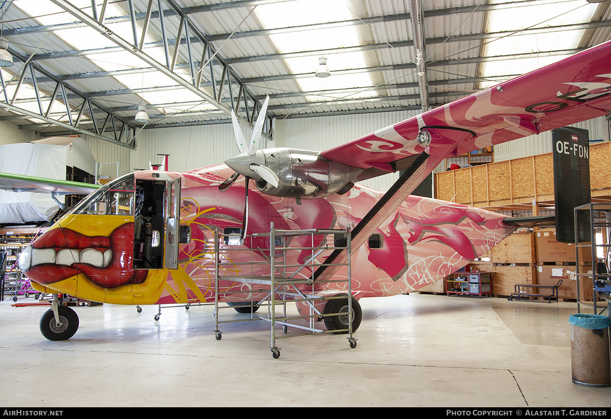 Aircraft Photo of OE-FDN | Short SC.7 Skyvan 3M-400 | Pink Aviation Services | AirHistory.net #210110