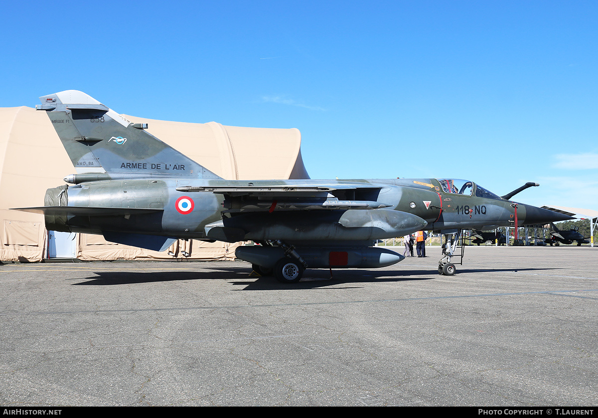 Aircraft Photo of 658 | Dassault Mirage F1CR | France - Air Force | AirHistory.net #210113