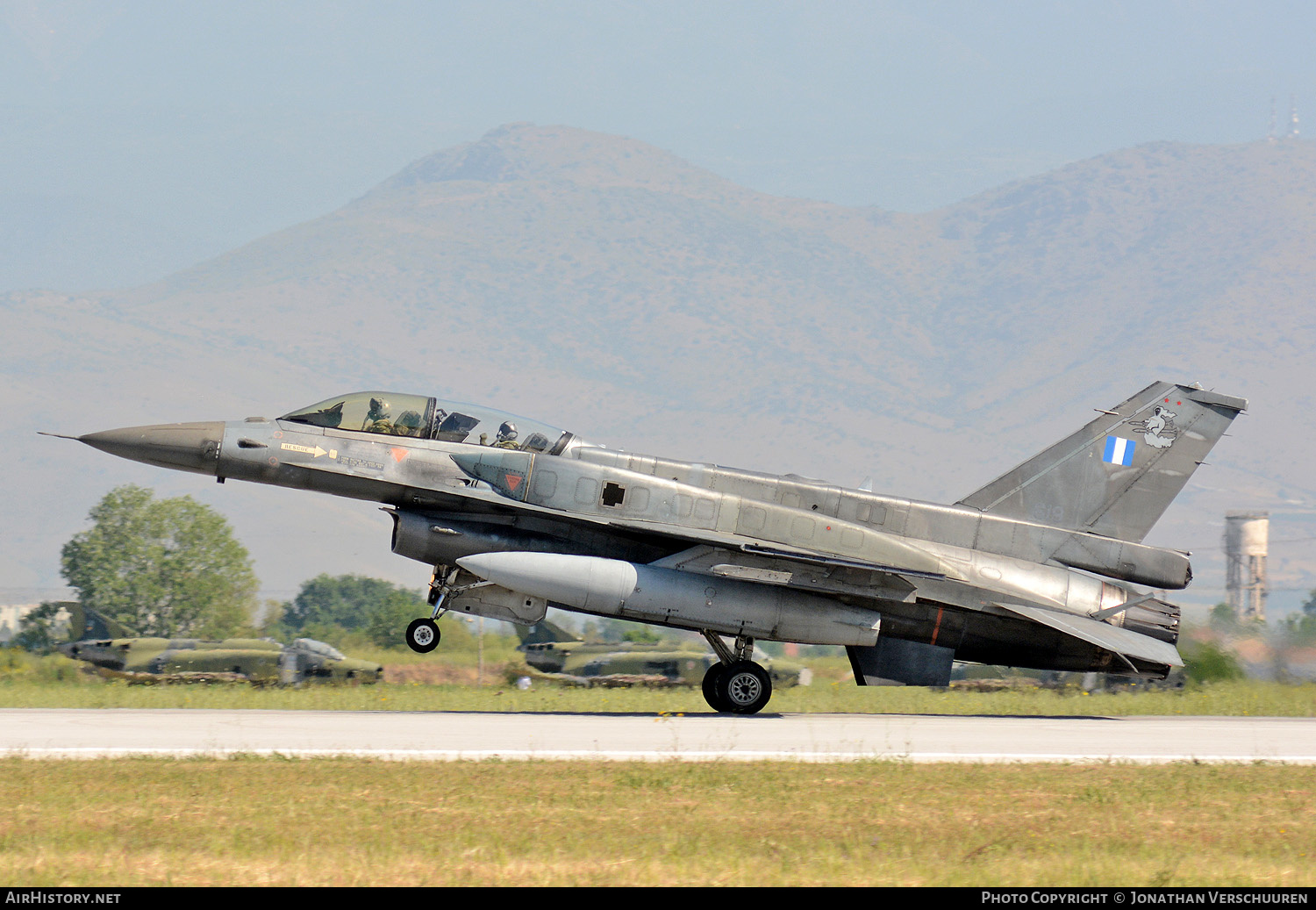 Aircraft Photo of 619 | General Dynamics F-16D Fighting Falcon | Greece - Air Force | AirHistory.net #210117