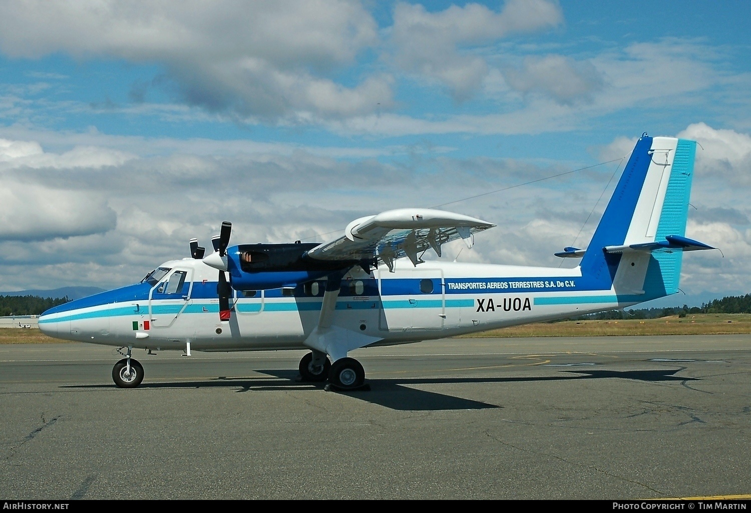 Aircraft Photo of XA-UOA | De Havilland Canada DHC-6-300 Twin Otter | Transportes Aéreos Terrestres | AirHistory.net #210139