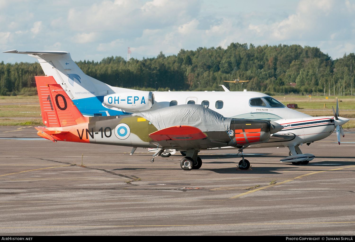 Aircraft Photo of VN-10 | Valmet L-70 Vinka | Finland - Air Force | AirHistory.net #210151