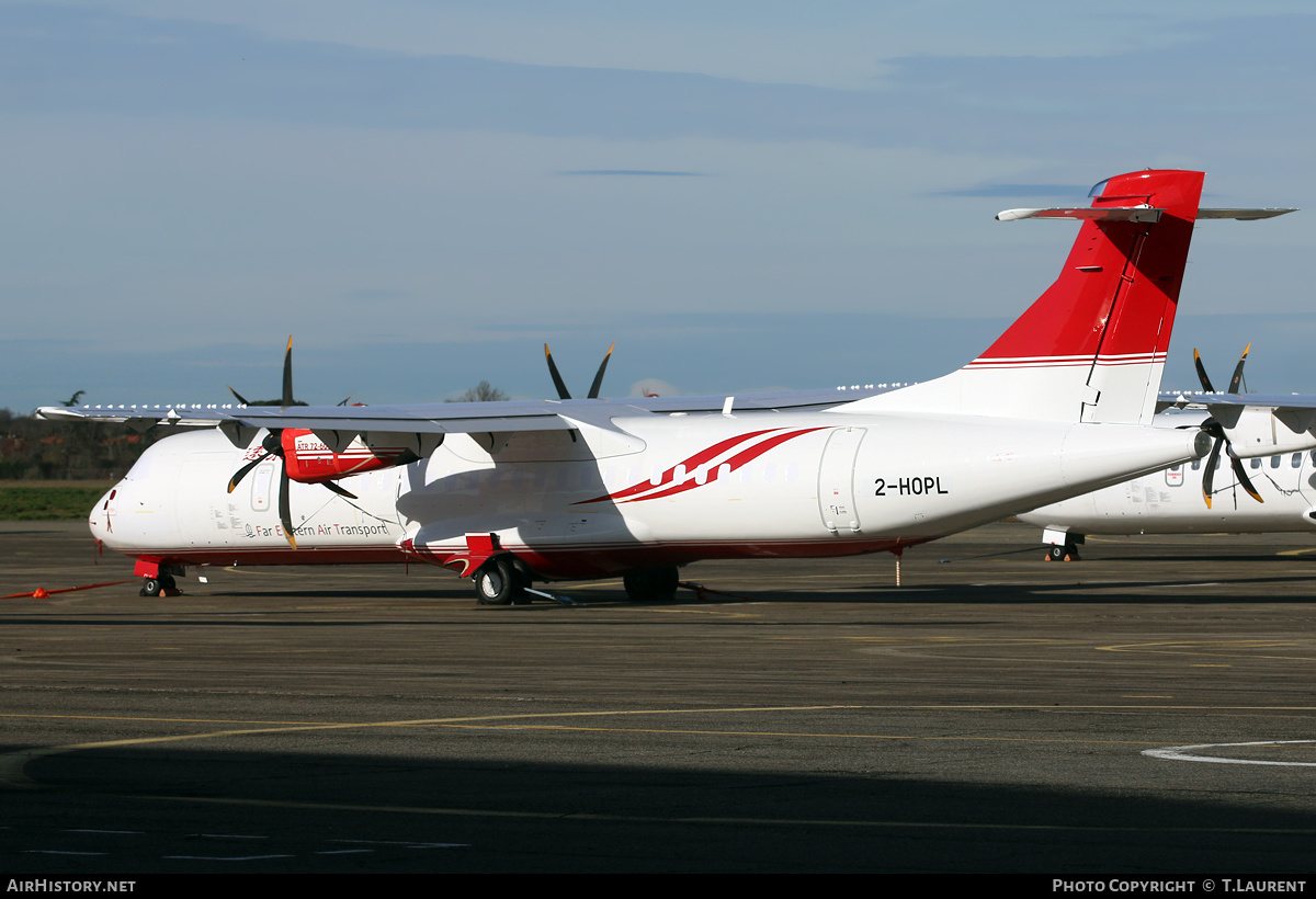 Aircraft Photo of 2-HOPL | ATR ATR-72-600 (ATR-72-212A) | Far Eastern Air Transport - FAT | AirHistory.net #210154