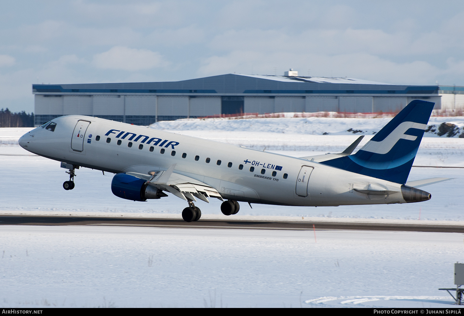 Aircraft Photo of OH-LEN | Embraer 170STD (ERJ-170-100STD) | Finnair | AirHistory.net #210167