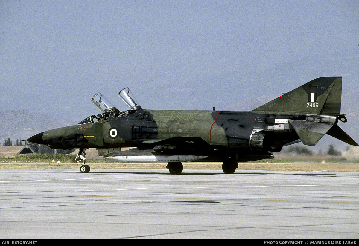 Aircraft Photo of 7495 | McDonnell Douglas RF-4E Phantom II | Greece - Air Force | AirHistory.net #210177