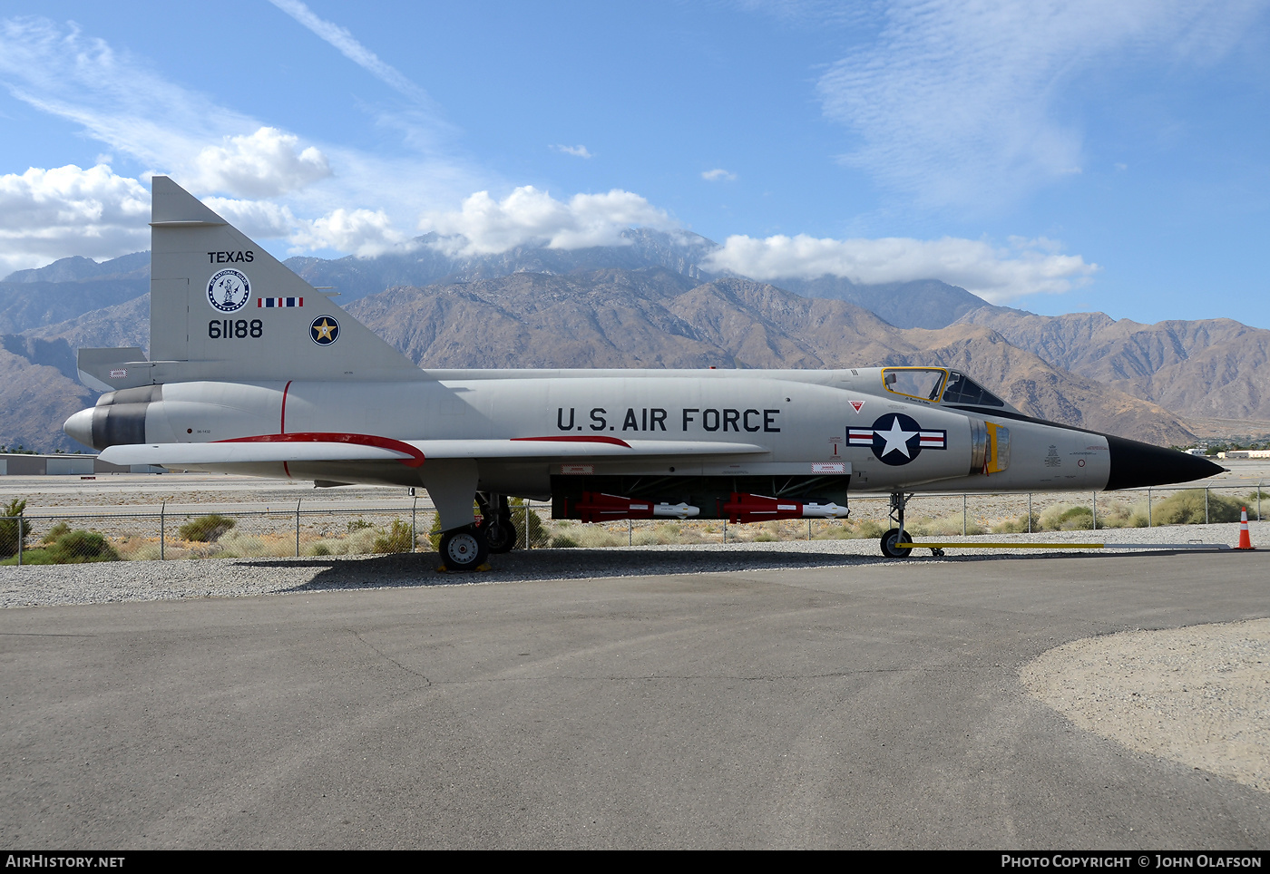 Aircraft Photo of 56-1188 / 61188 | Convair F-102A Delta Dagger | USA - Air Force | AirHistory.net #210180