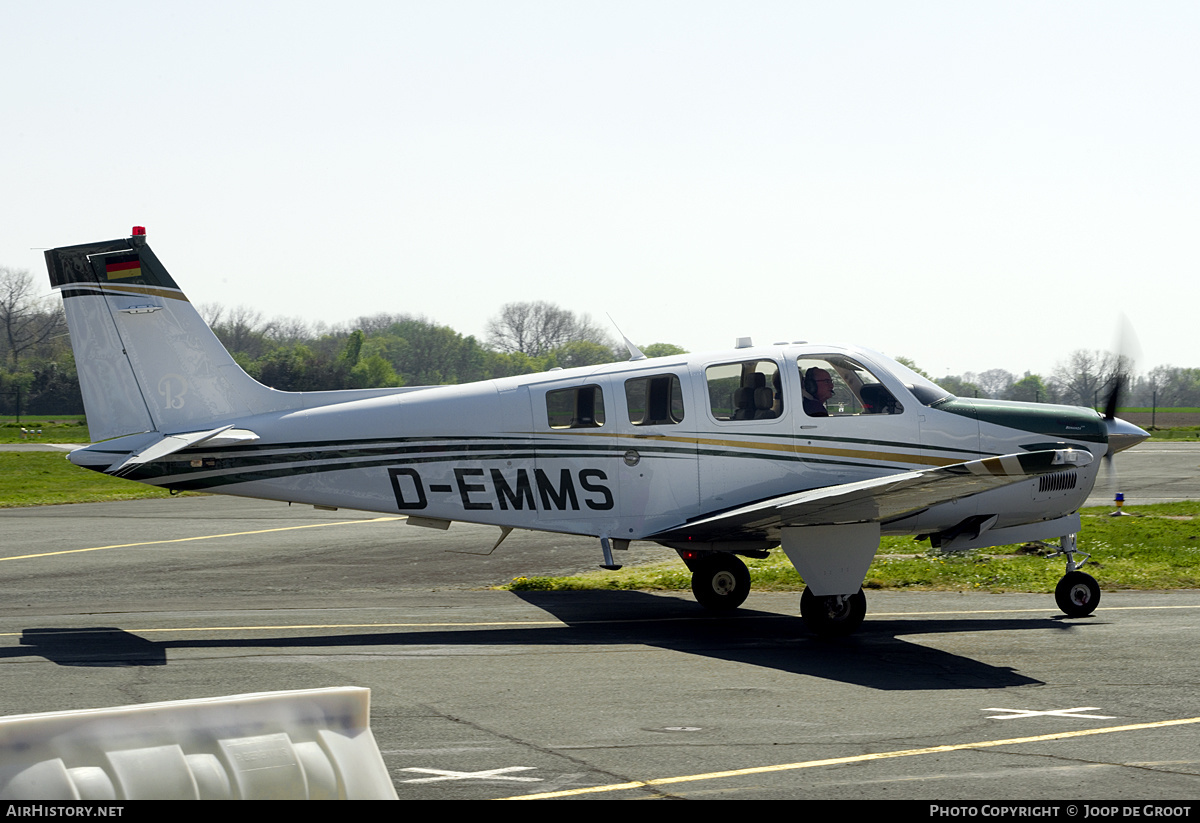 Aircraft Photo of D-EMMS | Hawker Beechcraft G36 Bonanza | AirHistory.net #210191