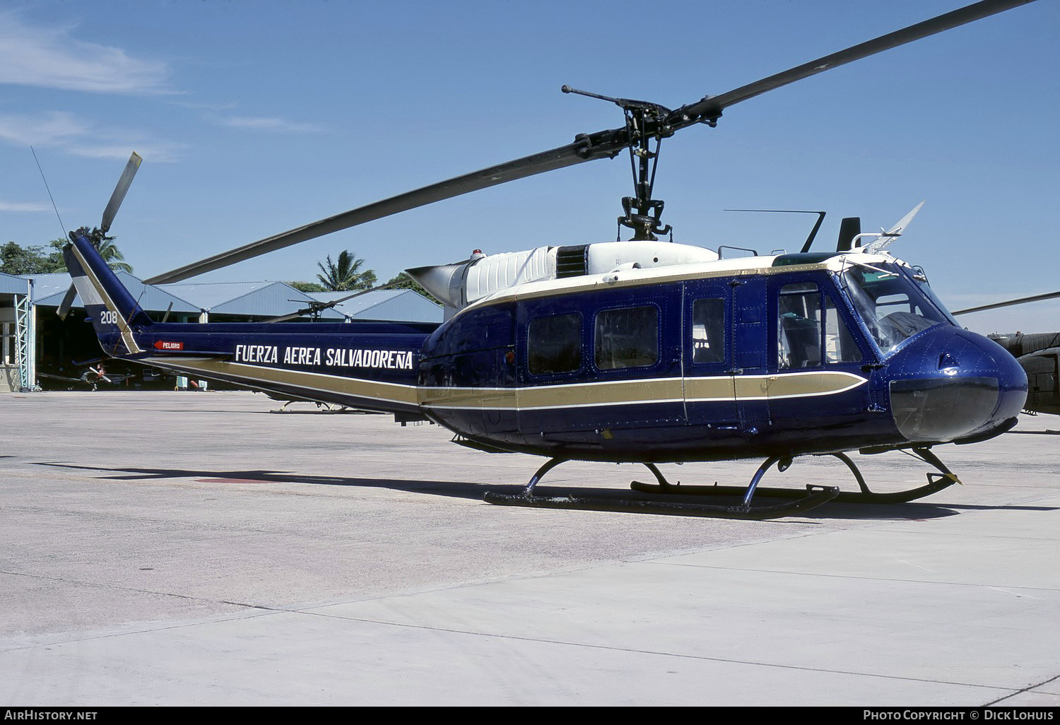 Aircraft Photo of 208 | Bell UH-1H Iroquois | El Salvador - Air Force | AirHistory.net #210200