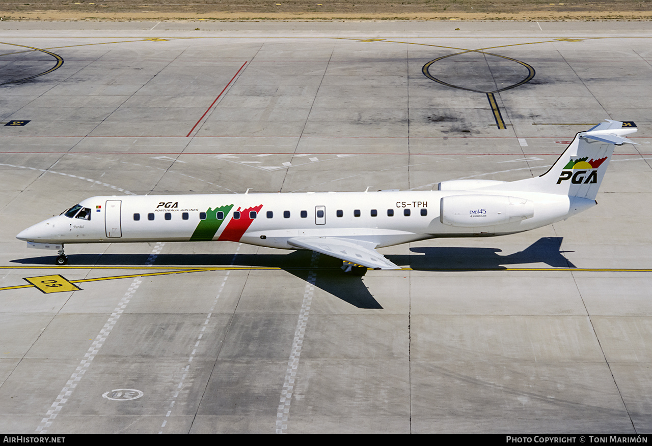 Aircraft Photo of CS-TPH | Embraer ERJ-145EP (EMB-145EP) | Portugália Airlines - PGA | AirHistory.net #210224