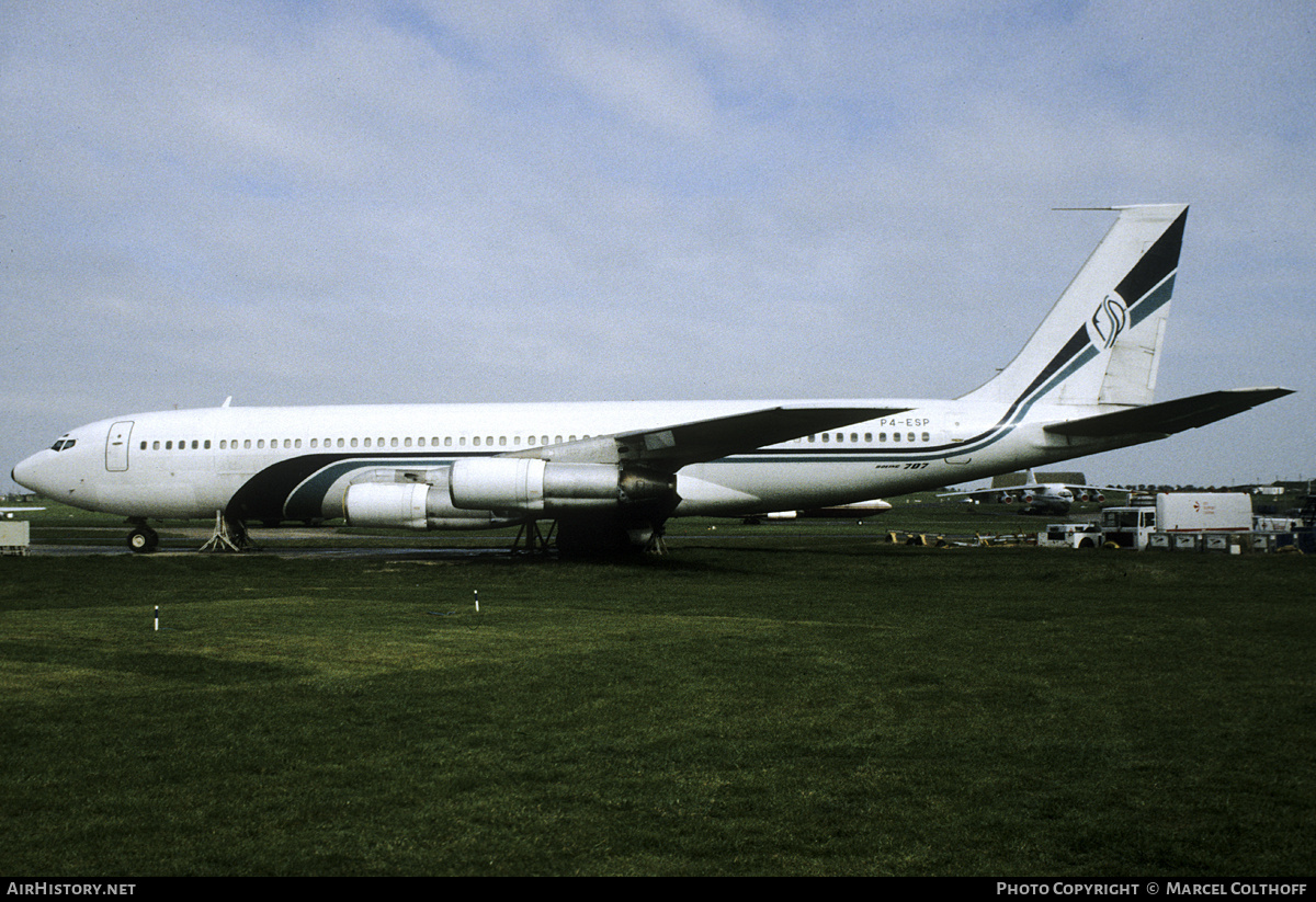 Aircraft Photo of P4-ESP | Boeing 707-328C | Espace Aviation | AirHistory.net #210233