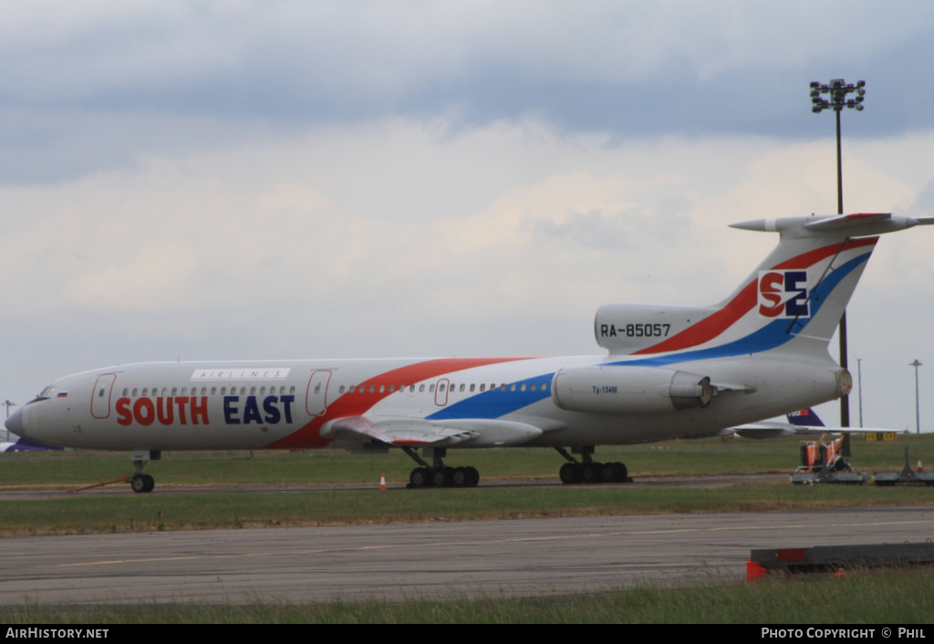Aircraft Photo of RA-85057 | Tupolev Tu-154M | South East Airlines | AirHistory.net #210235