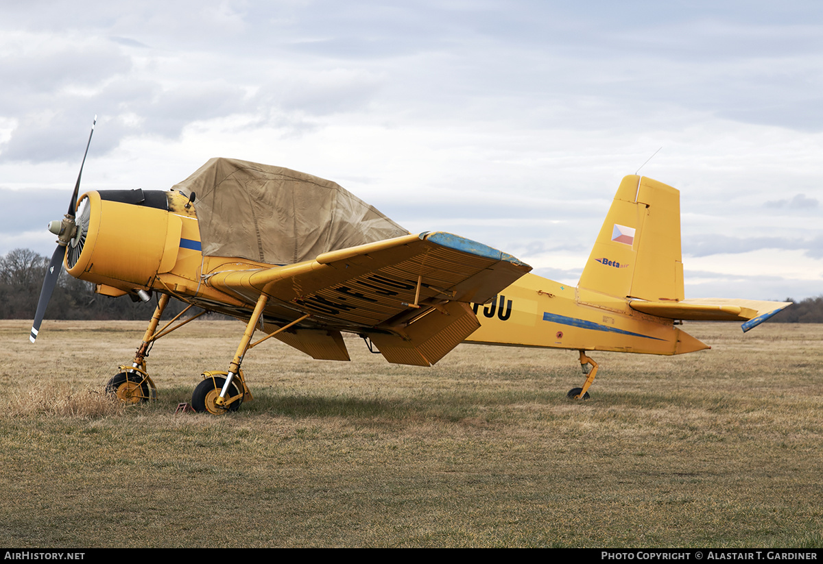 Aircraft Photo of OK-FJU | Zlin Z-37A Cmelak | Beta Air | AirHistory.net #210241